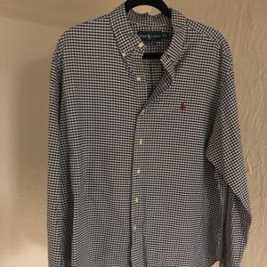MENS POLO RALPH LAUREN BUTTON DOWN DRESS SHIRT